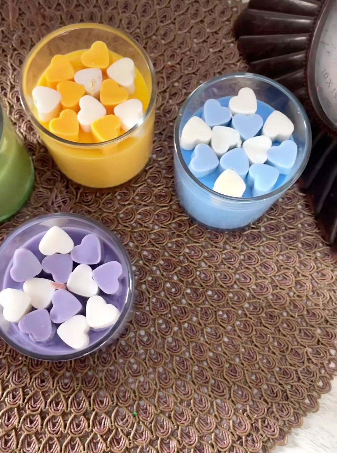 Vela Aromática Corações Apaixonados