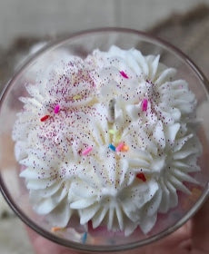 Vela Aromática Happy Birthday Cupcake