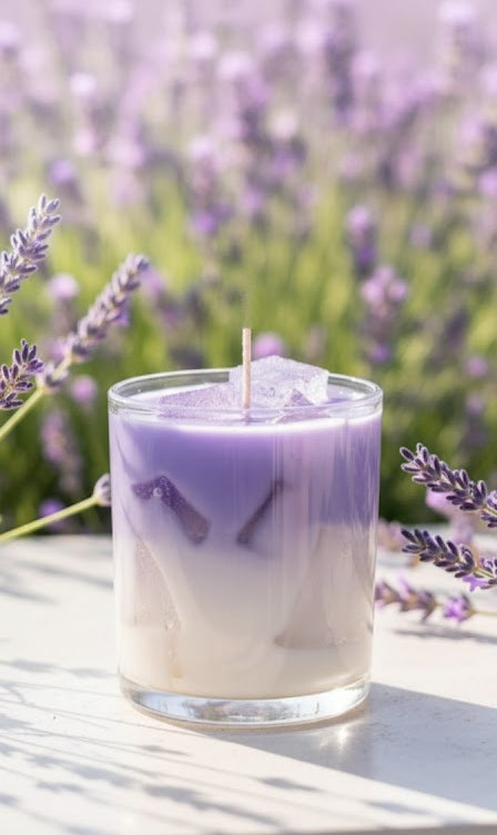 Vela Iced Drink - Sonho de Lavanda