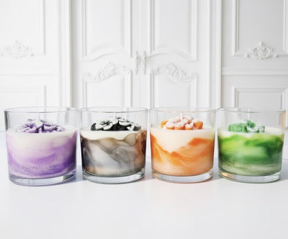 Vela Aromática Flor de Cerejeira Marmorizada