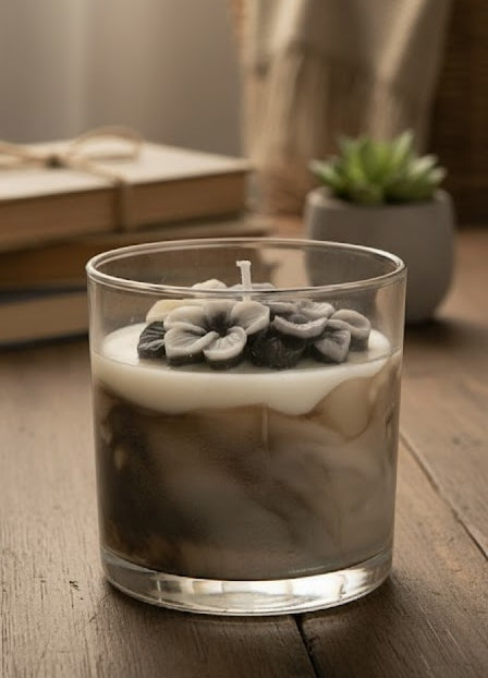Vela Aromática Flor de Cerejeira Marmorizada