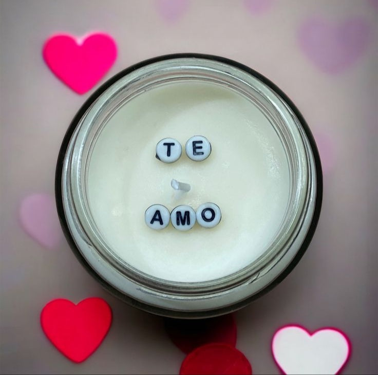 Vela Aromática Letreiro Especial