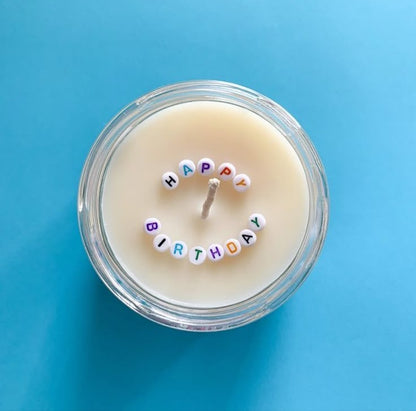 Vela Aromática Letreiro Especial