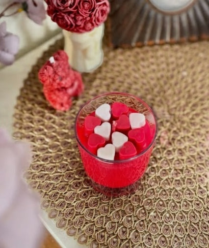 Vela Aromática Corações Apaixonados