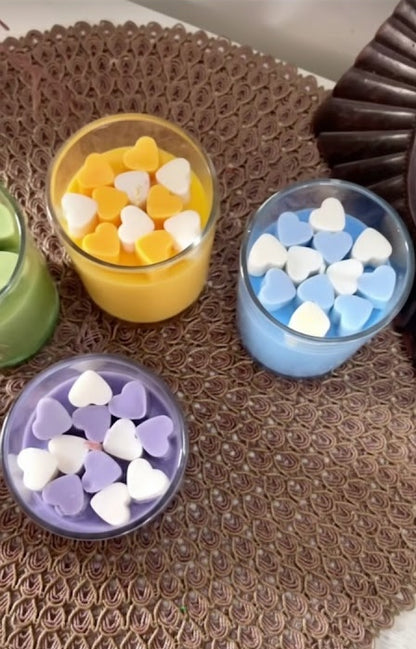 Vela Aromática Corações Apaixonados