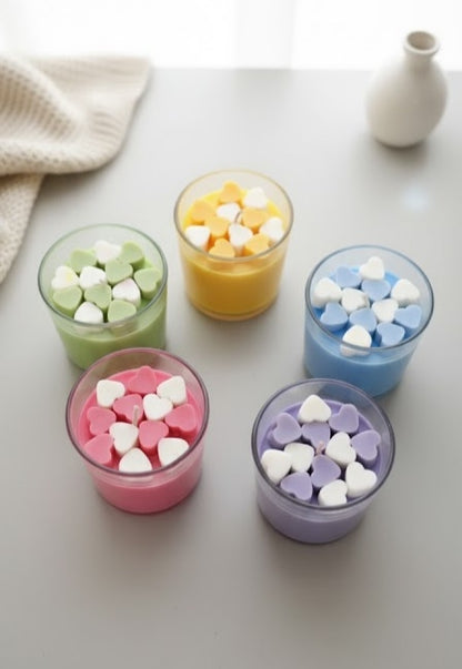 Vela Aromática Corações Apaixonados