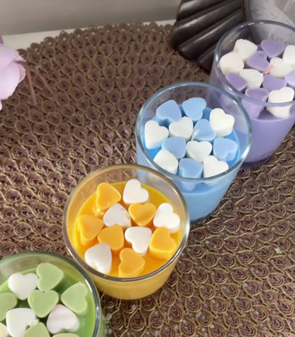 Vela Aromática Corações Apaixonados