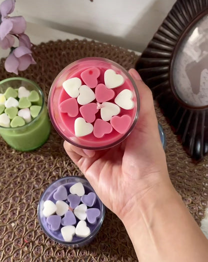 Vela Aromática Corações Apaixonados