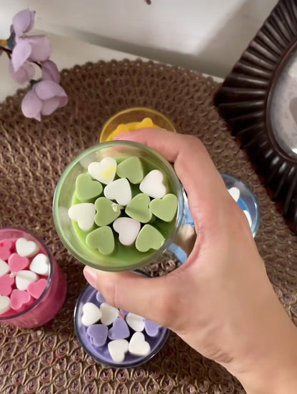 Vela Aromática Corações Apaixonados