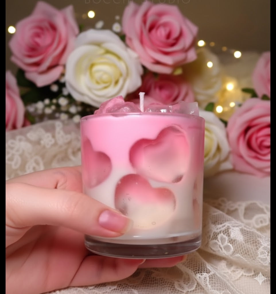 Vela Aromática Luz de Corações