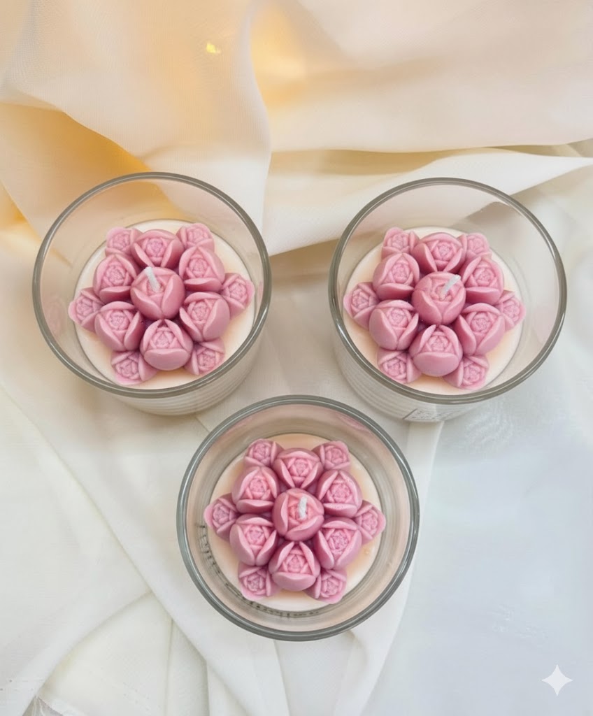 Vela Aromática Florescer de Tulipas