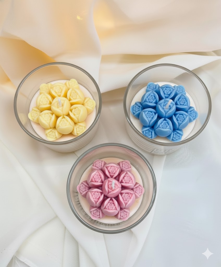 Vela Aromática Florescer de Tulipas