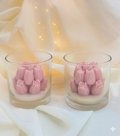 Vela Aromática Florescer de Tulipas