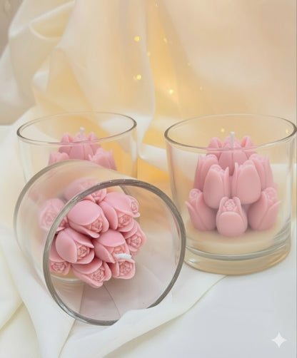 Vela Aromática Florescer de Tulipas
