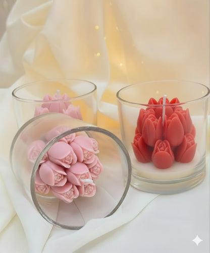 Vela Aromática Florescer de Tulipas