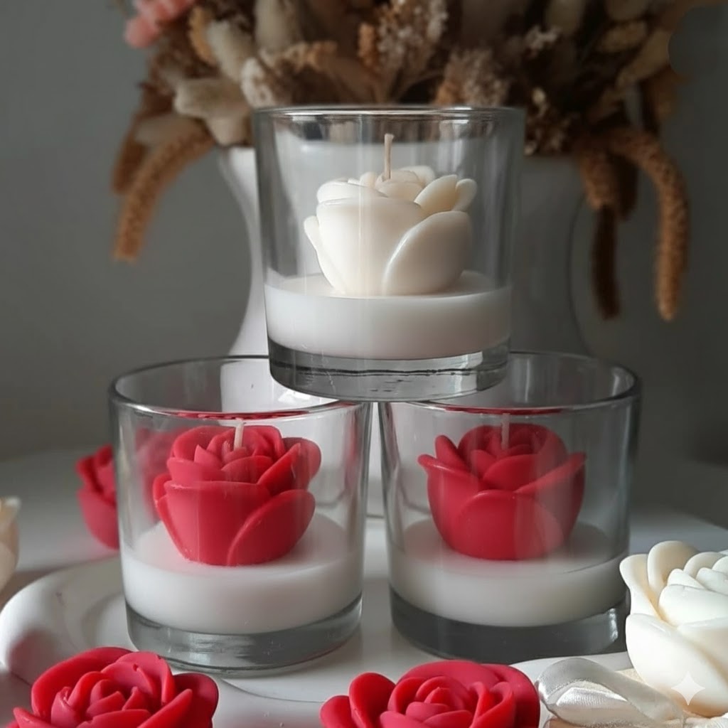 Vela Aromática Encanto de Rosa