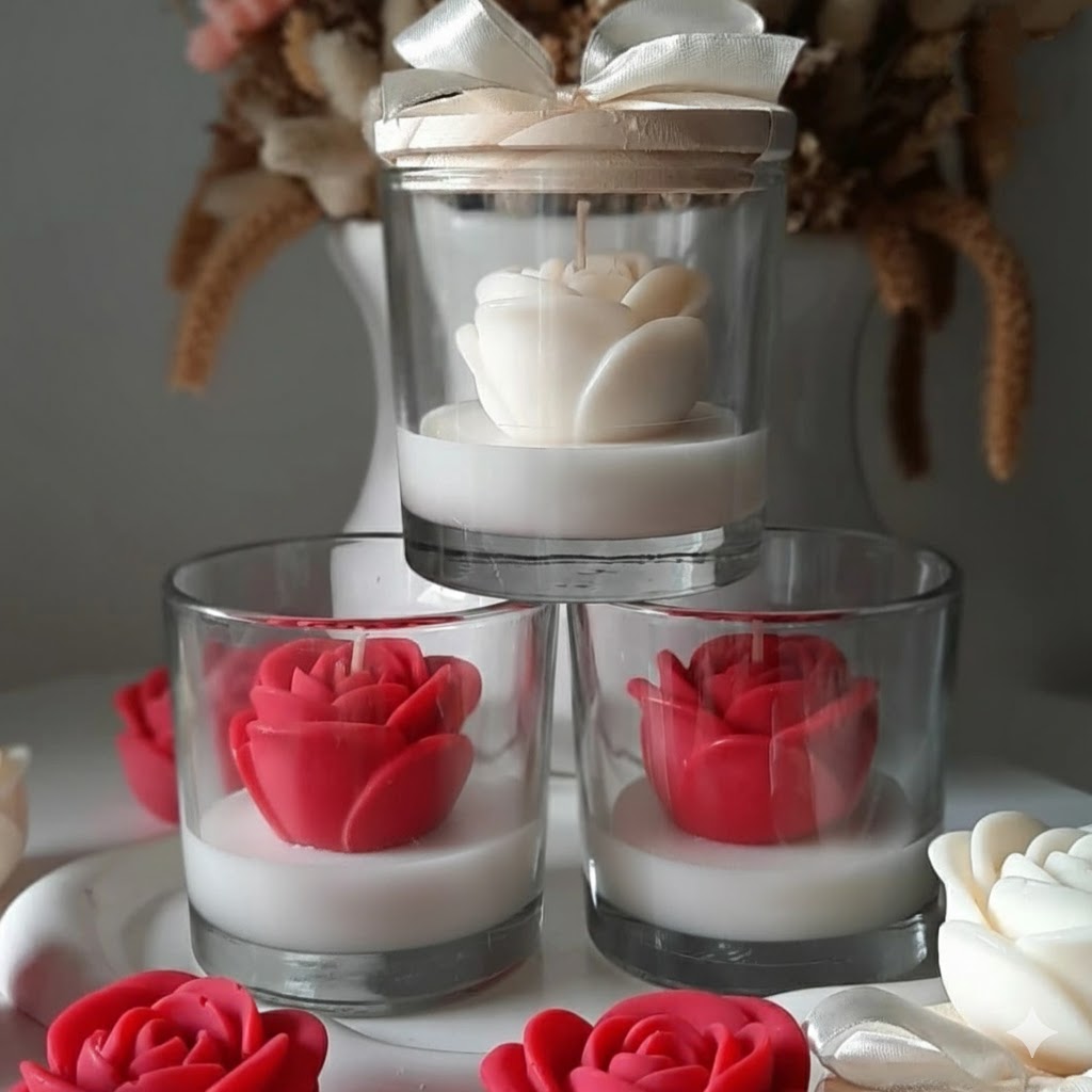 Vela Aromática Encanto de Rosa