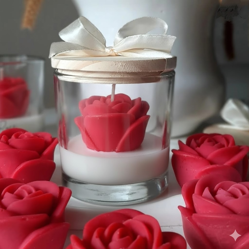 Vela Aromática Encanto de Rosa