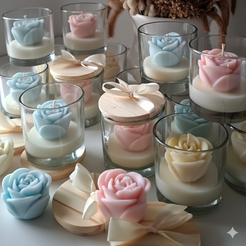 Vela Aromática Encanto de Rosa