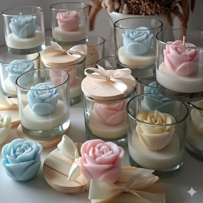 Vela Aromática Encanto de Rosa