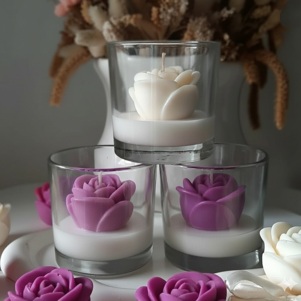 Vela Aromática Encanto de Rosa