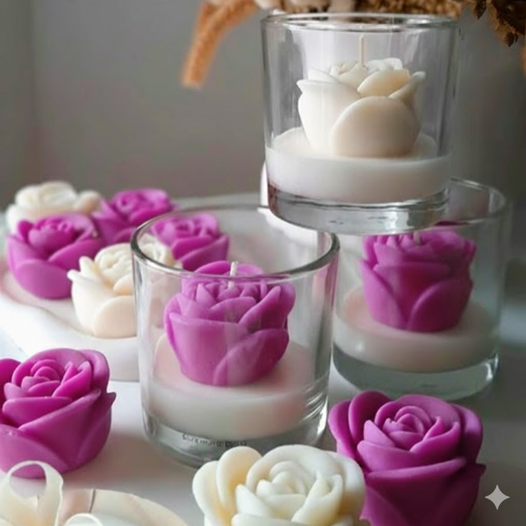 Vela Aromática Encanto de Rosa