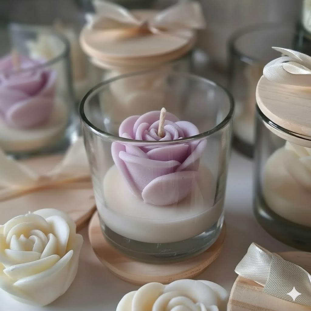 Vela Aromática Encanto de Rosa