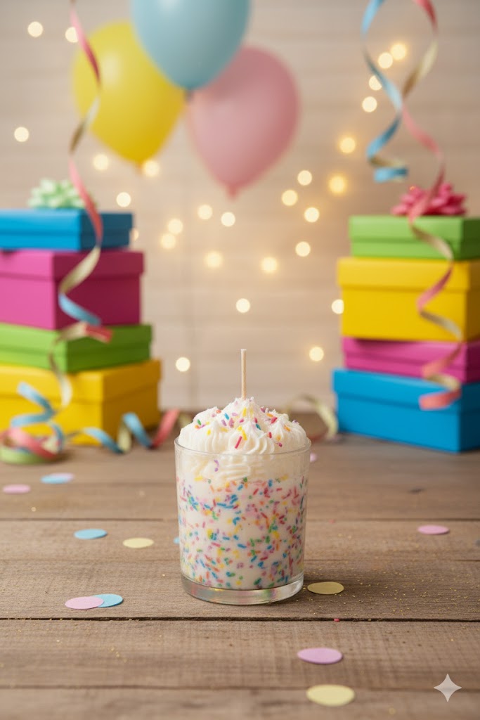 Vela Aromática Happy Birthday Unique