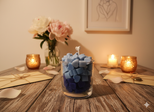 Vela Aromática Degradê do Amor