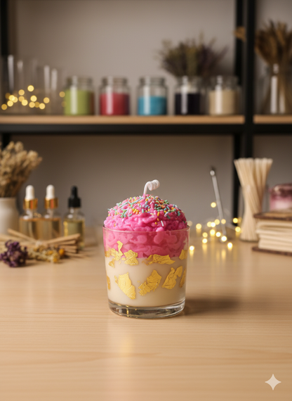 Vela Aromática Happy Birthday