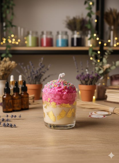 Vela Aromática Happy Birthday