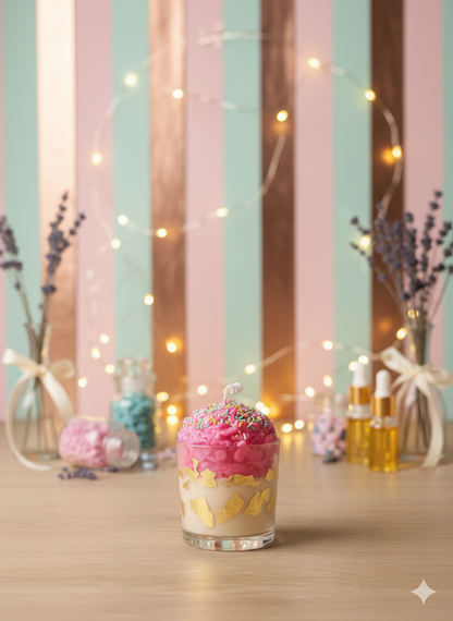 Vela Aromática Happy Birthday