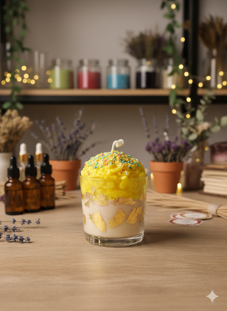 Vela Aromática Happy Birthday